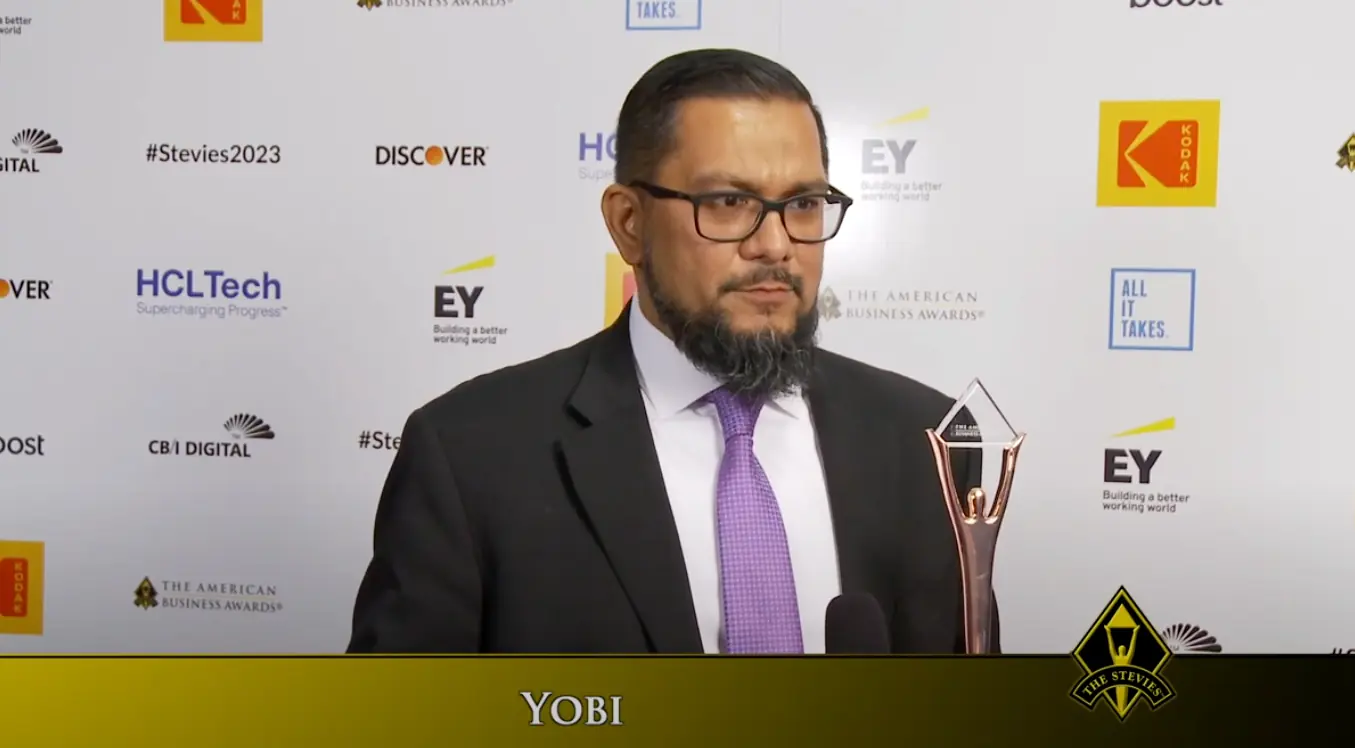 Yobi is a Stevie® Award Winner in The 2023 American Business Awards®